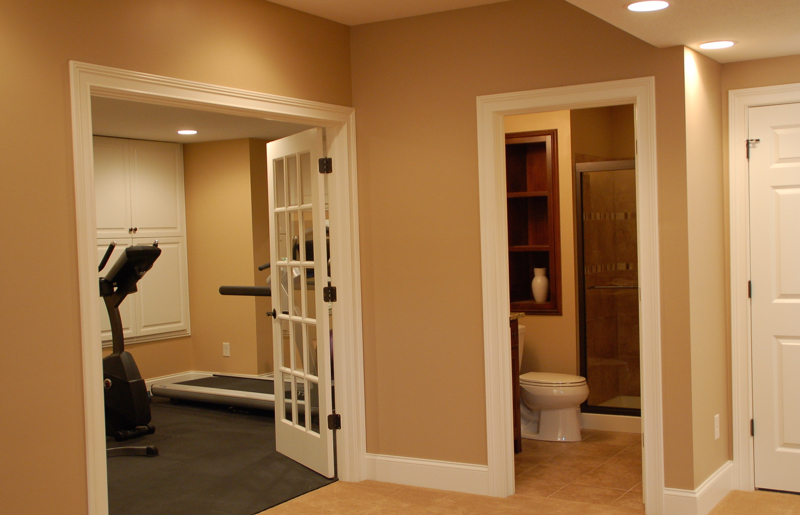 Exercise Room and Bathroom