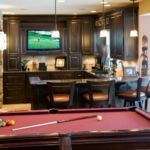 Basement Remodeling Game Room and Wet Bar Dublin