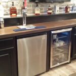 basement remodel with bottle ledge and appliances basement remodel with bottle ledge and appliances